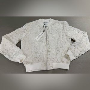 New white lace jacket